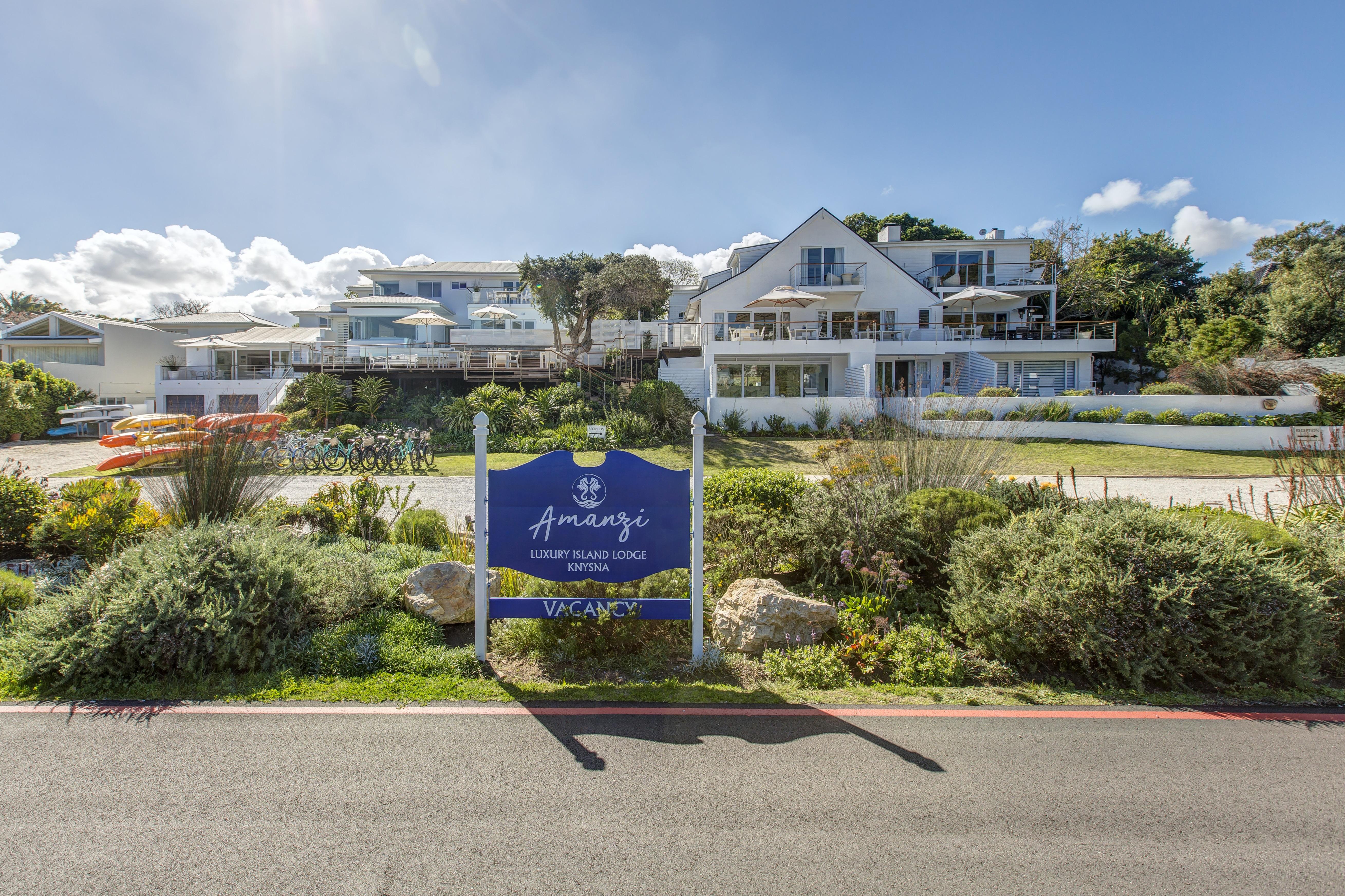 Amanzi Island Boutique Hotel Knysna Bagian luar foto